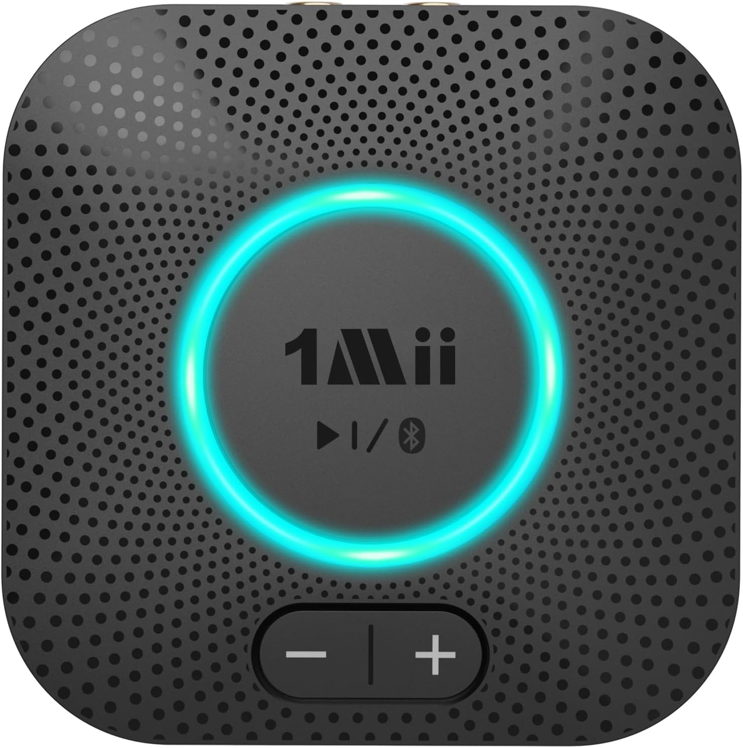 1Mii B06S Bluetooth 5.3 Receiver for Home Music Streaming System, Hi-Fi Wireless Audio Adapter with aptX HD,aptX Low Latency, Volume Control, and RCA/3.5mm AUX Outputs
