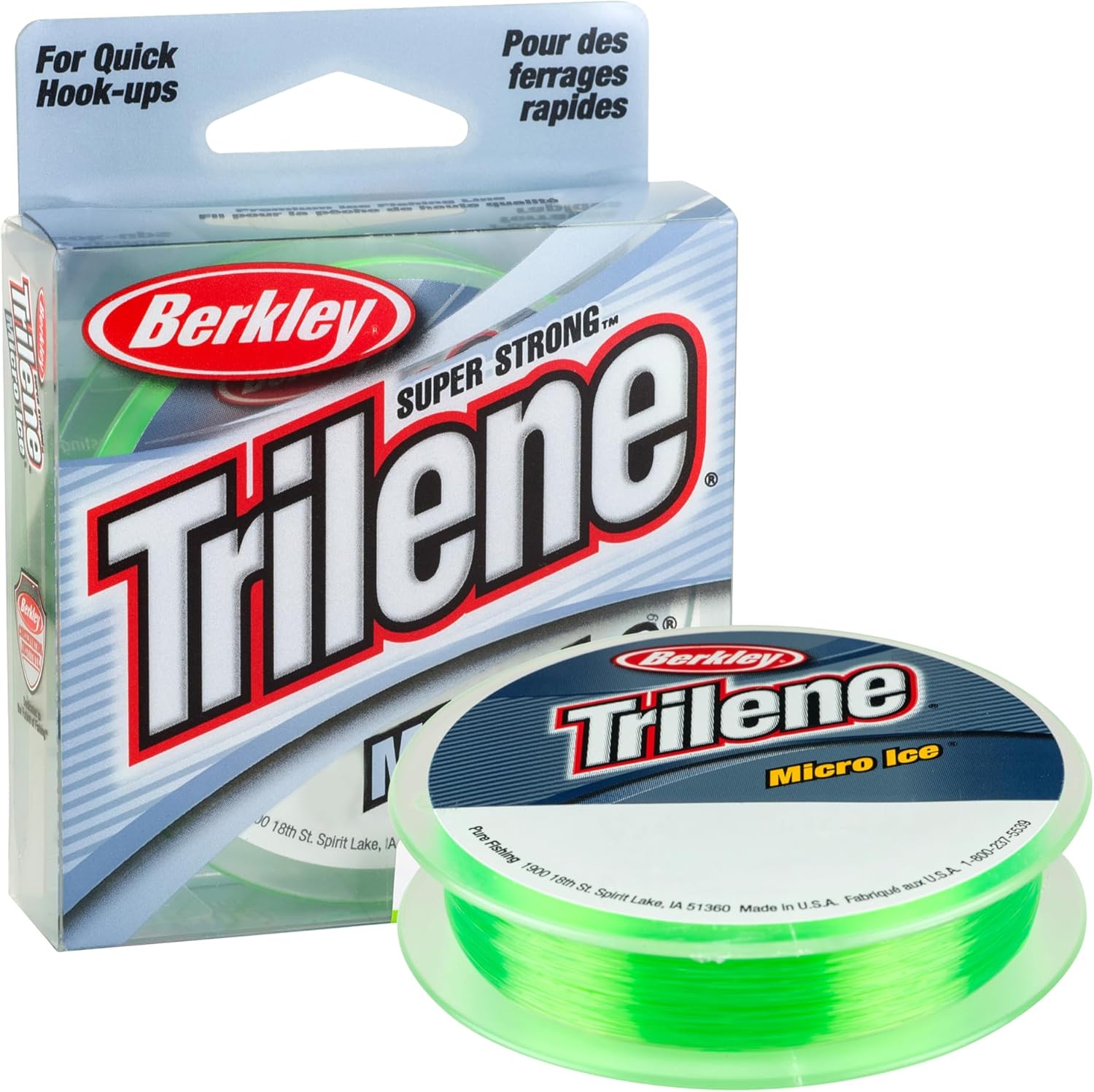Berkley Trilene Micro Ice Monofilament Ice Fishing Line