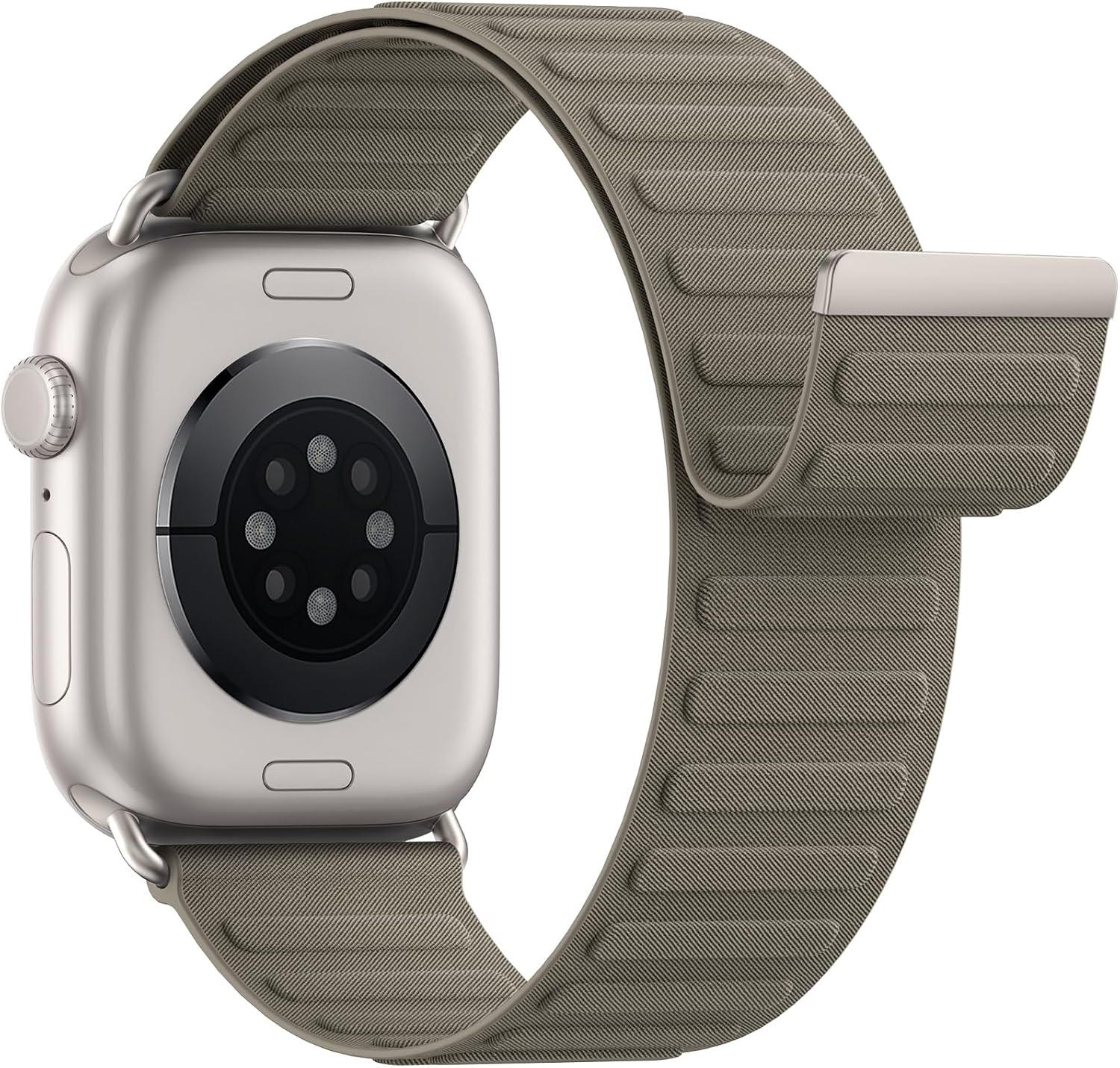 Magnetic Sport Bands Patented Compatible with Apple Watch Band 49mm 46mm 45mm 40mm 44mm 38mm 41mm 42mm for Men Women, Nylon Strap Replacement for iWatch Ultra/3/2/1 Series 11 10 9 8 7 6 5 4 3 2 1 SE