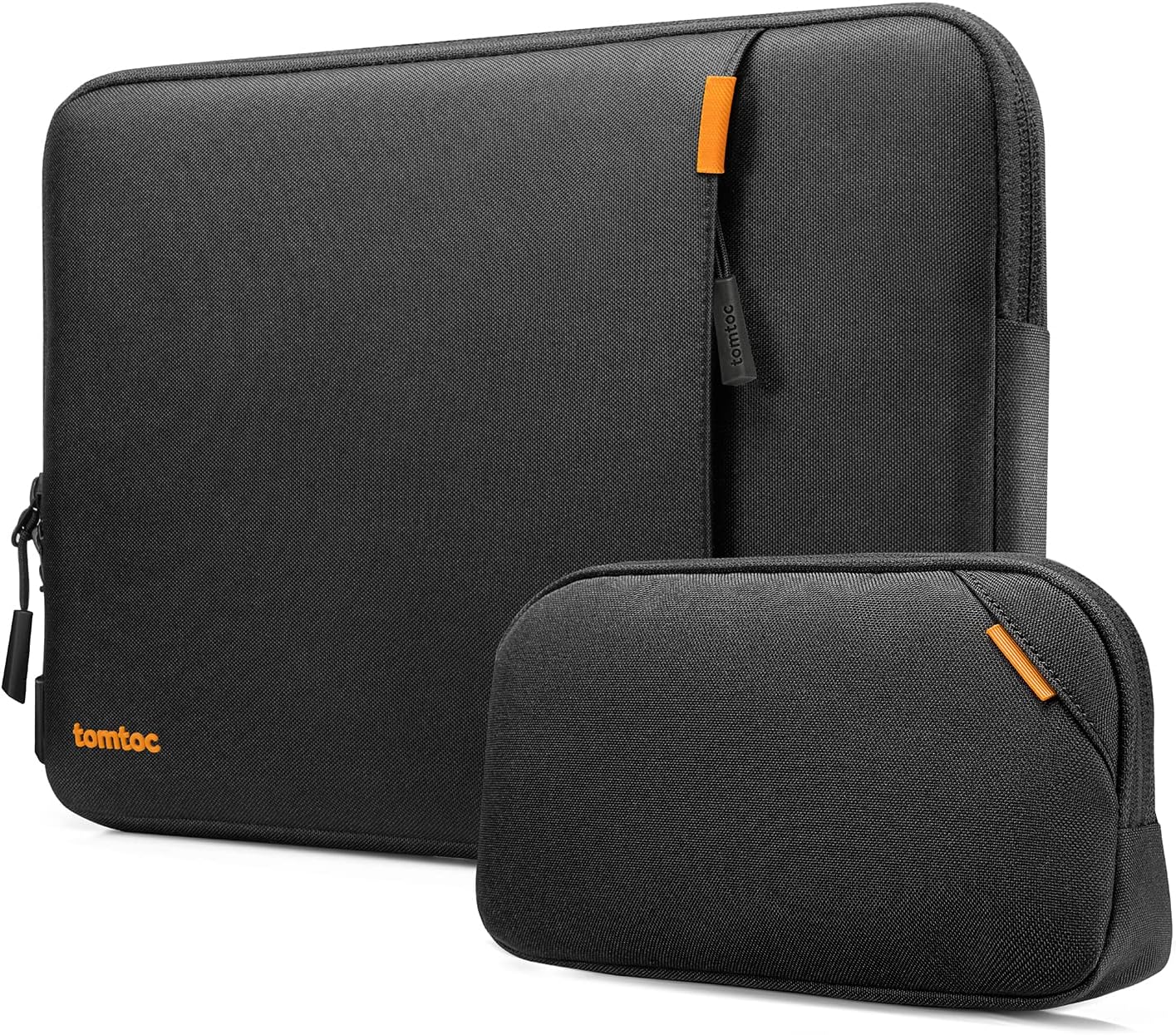 tomtoc 360 Protective Laptop Sleeve Set for 16-inch MacBook Pro M5 Pro/Max (2026) A3428 A3429, M4/M3/M2/M1 A3403 A3186 A2991 A2780, Water-Resistant Laptop Case with Accessory Pouch Fits Dell XPS 16