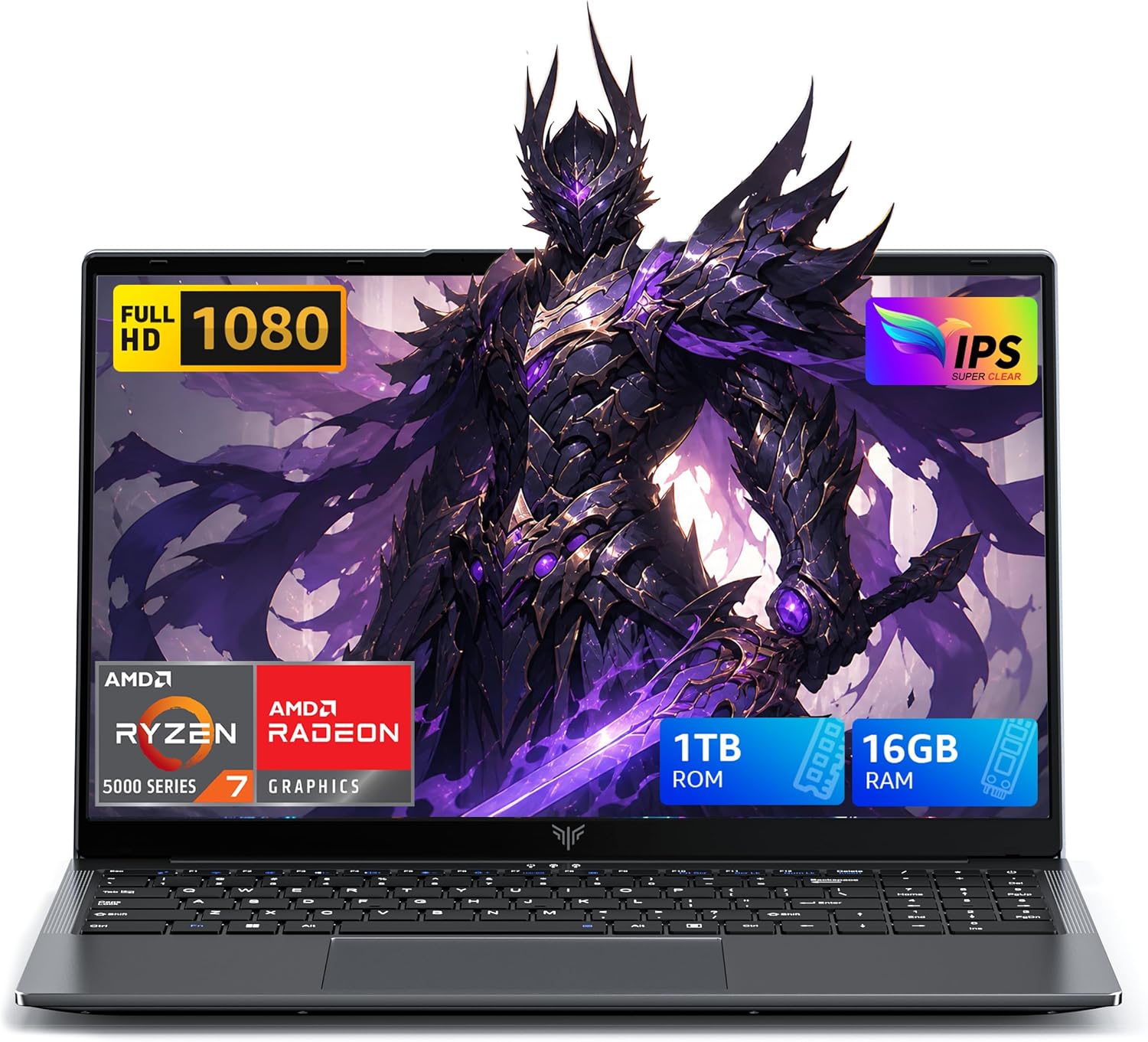 MALLRACE Gaming Laptop,16GB RAM 1TB SSD Laptop Computer with Numeric KB,AMD Ryzen 7 5825U (Beat Intel i7-1255,up to 4.5GHz), Radeon RX Vega 8 Graphics,15.6inch FHD Display AMD Laptop,Type_C,WiFi 6