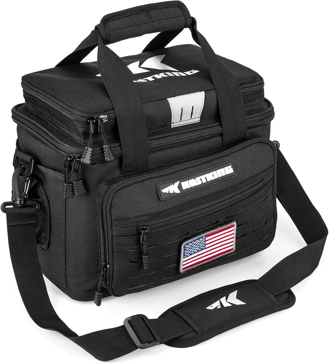 KastKing Fishing Tackle Bags – Saltwater & Freshwater Fishing Bags – Water Resistant, Padded Shoulder Strap – Gear Storage