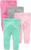 Simple Joys by Carter’s Baby Girls’ 4-Pack Pant