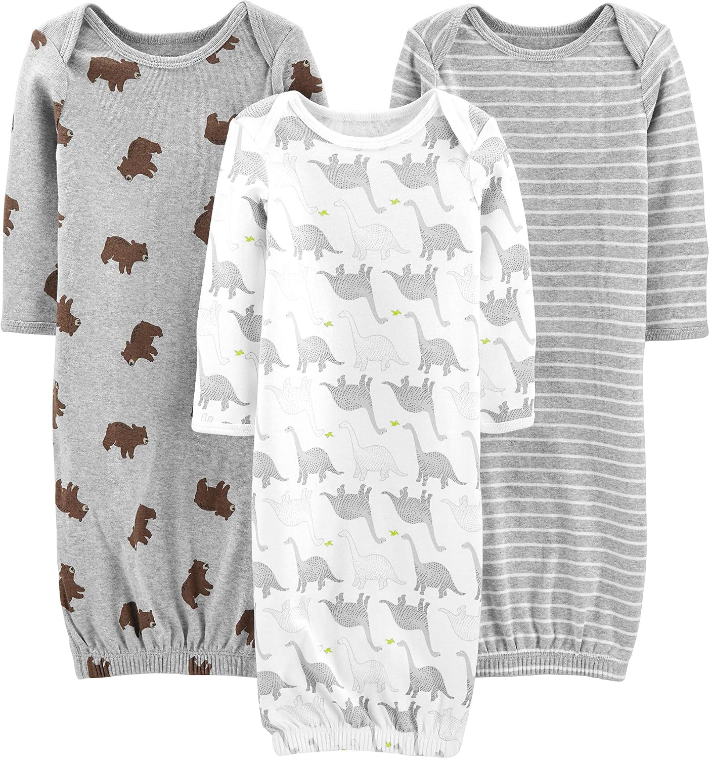 Simple Joys by Carter’s Baby 3-pack Neutral Cotton Sleeper Gown