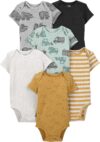 Simple Joys by Carter’s Baby Boys 6-Pack Short-Sleeve Bodysuit