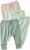 Jordan 4-Pack Jogger Baby & Toddler Pants 100% Organic Cotton Bottoms for Boys & Girls​