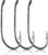 Dr.Fish 100 Pack Baitholder Hooks Freshwater Fishing Hooks, Down Eye, Offset, Walleye/Trout/Crappie/Panfish/Bluegill Saltwater Fishing