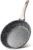 CAROTE Non Stick Frying Pan Skillet, Omelet Pan, Healthy Non Toxic Granite Chef Pan, Induction Compatible Egg Frying Pan with Heat-Resistant Handle, PFOA-Free,Black, 10″