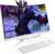 All in One Desktop Computer 27 Inch Curved FHD (1920x1080P) All in One PC with Core i7 CPU 16GB DDR 512GB SSD WiFi6 Bluetooth 5.3 Includes Wired Mouse and Keyboard, for Students and Office