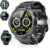 Smart Watches for Men (Answer/Make Call), 1.53″ HD Military Smartwatch, 50+ Days Extra-Long Battery Life Fitness Tracker, Flashlight/110+Sports/Heart Rate/Sleep Monitor/IP68 Waterproof Android iOS