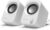 FUNLOGY Speaker – 14W Stereo PC Speakers, USB Powered, Compact Size with 30° Tilt Design, Volume Dial Control, for Desktop, Laptop, Monitor, Gaming Consoles, White
