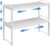 Set of 2 Expandable Kitchen Cabinet Shelves Organizers, Stackable Adjustable Small Storage Shelf Rack Stand For Pantry Cabinet Cupboard Kitchen Counter Organization, 22 lbs Capacity, Length:20.5″