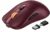 ProtoArc EM15 USB C Mouse, Tri-Mode Bluetooth Mice for Laptop, Wine Red | 68g Ultra-Light, Full-Size Ergonomic Design, Silent Clicks, Rechargeable, Dual Receivers (Type-C & USB-A), for Windows, Mac