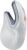 ProtoArc EM11 NL Wireless Ergonomic Vertical Mouse, White | 58° vertical design supports a natural wrist posture; connect 3 devices via Bluetooth/2.4G USB-A; 500mAh USB-C rechargeable.