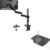 MOUNTUP 27 inch Extra Long Monitor Arm+ Monitor Mount Reinforcement