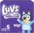 Luvs Size 5 Baby Diapers, Platinum Protection Bluey Diapers for Day & Night,Size 5 (27+ lb), 172 Count