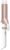 Conair Double Ceramic 1 ½-Inch Curling Iron | Double Ceramic 1 ½-in. Barrel for Soft Waves and Loose Curls on Medium to Long Hair, White/Rose Gold, CD703L