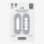 ezpz Baby-Led Weaning Food Cutters (2 pack in Pewter) – 6 / 9 Months + – Food Prep for Infants