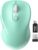 Trueque Wireless Mouse for Laptop, 2.4GHz Ergonomic Computer Mouse with Back & Forward Buttons, 3 Adjustable DPI Levels, 6 Buttons, Optical USB Cordless Mice for Windows PC, M01 (Mint Green)
