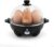 Dash Rapid Egg Cooker – Boiler, Poacher & Steamer – Includes Measuring & Recipe Guide – Dishwasher Safe – BPA Free – Holds 7 Eggs, Black