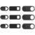 JOS California 9 Pack(3 Large + 3 Medium + 3 Small) 0.03 inch Ultra Thin Webcam Cover Slide Camera Blocker Protect Your Privacy Security for MacBook Air, Laptop, iPad, iMac, PC, iPhone