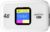 4G LTE Mobile Hotspot Router, Portable WiFi Hotspot for Travel, WiFi 6 Router 3000mAh/300Mbps High Speed Hotspot Device Support 12 Users, Camping, Motorhomes, Office-Pearl White