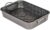 Glad Roasting Pan Nonstick 11×15 – Heavy Duty Metal Bakeware Dish with Rack – Large Oven Roaster Tray for Baking Turkey, Chicken, and Veggies