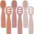 Eascrozn Baby Spoons Set, 6 Pack Silicone Baby Spoon Self Feeding 6+ Months, First Stage Baby Led Weaning Supplies, Boil and Dishwasher Safe