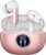 Wireless Earbuds, Bluetooth 5.3 Headphones HiFi Stereo 50H Playback LED Digital Display Ear Buds with ENC Noise Canceling Headset, IPX7 Waterproof Earphones for Gym/Running/Work（Rose Gold）