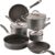 Circulon A1 Series with ScratchDefense Nonstick Induction Pots and Pans Cookware Set, Induction Cookware, Kitchen Essentials, 9-Piece, Graphite