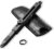 CIVIVI Precision Tweezers for Splinters, Retractable Keychain Tweezers for Men Women EDC Carry, Tac-N-Tweeze Tweezers with Leather Sheath Designed By Bob Terzuola C19062B-A