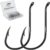 FishTrip 50/100/120/210 Pack Octopus Fishing Hooks – Offset Beak Circle Hooks for Fish Hooks Saltwater & Freshwater, Live Bait Fish Hook for Rigs Catfish, Bass Tuna, Walleye, Trout