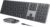 seenda Wireless Bluetooth Keyboard and Mouse Combo, SKM64-3 Rechargeable Slim Quiet Keyboard Mouse, 3 Multi-Device Connection, Compatible for Windows 11/10 PC Laptop Mac MacBook iPad, Black Gray