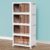 CTSNSLH 4 Tier Plastic Storage Bins with Lid 23QT – Stackable Storage Bins with Wheels, Organizers and Storage, Plastic Storage Cabinet Organization and Storage for Living Room,Office,Dorm