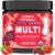Llama Naturals Kids Multivitamin Gummies | Real Fruit, No Added Sugar Cane | Organic Vegan Toddler Whole Food Vitamins | Vitamin D, C & Beta Carotene Gummy Supplement | Strawberry 90 Ct (1-2 Months)