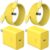 USB C Charger Type C Charger Fast Charging 10FT 45W Samsung Chargers 2-Pack with iPhone Air/17/17 Plus/17 Pro/17 Pro Max/16/16 Plus/16 Pro/16 Pro Max/15/15 Pro Max/iPad Pros/Galaxy S25 S24(Yellow)