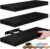 Sorbus Floating Shelves for Wall – 16 Inch Floating Shelf for Kitchen, Bedroom, Living Room, Bathroom, Home & Wall Decor – Mounted Bathroom Shelves with Invisible Brackets (Black, 3 Pack)