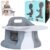Upseat – The Original Ergonomic Baby Floor & Booster Seat with Tray, Developed with Physical Therapists for Upright Posture & Healthy Hip Development, 4–24 Months, Dishwasher-Safe Extra-Large Tray