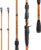KastKing Lethal Blaze Twin-Tip Fishing Rods, IM6 Graphite Blanks Casting & Spinning Rods, 2-Piece Rod with Extra Tip, PTS Power Transition System, Ideal for Bass, Freshwater & Inshore Fishing