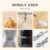 30Pcs Silicone Cable Ties, 2026 New Data Cable Organizer, Silicone Cable Ties Cable Management Organizer, Cable Management for Fastening Charger Home Office Desk Kitchen Appliances Cords Wires (30)