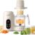 Grownsy Baby Food Maker with Dual-Layer Steam Basket | Baby Food Processor for Starting Solids & Babies 6+ Months | Steamer Blender & Puree Machine for Healthy Homemade Baby Food, BPA-Free,Cream
