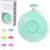 Baby Nail Trimmer Electric, Easy & Safe Baby Nail File for Newborn Infant Toddler, Whisper-Quiet Baby Nail Clipper, 6 Grinding Heads, Mint Green, Baby Shower Gift