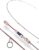 LITTMA Trout&PANFISH Ultralight Fishing Rod 2 PCS – Trout, Crappie, Panfish Micro Spinning Rods – Brown Carbon Fiber Blank, Cork Handle – 5’6”/6’/6’6”/7’