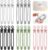 20Pcs Silicone Cable Ties, 2026 New Data Cable Organizer, Silicone Cable Ties Cable Management Organizer, Cable Management for Fastening Charger Home Office Desk Kitchen Appliances Cords Wires (20)