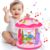 Baby Girl Toys 0-6 Months: Babies Ocean Rotating Musical Light Up Tummy Time Toys 0-3 3-6 Months Crawling Learning Infant Aquarium Toy 4 5 6 7 8 9 10 12 Month Baby Girl 1 Year Old Birthday Gifts