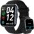 Smart Watches for Men Android & iPhone, 1.8″ HD Alexa Built-in Smartwatches Fitness Tracker Watch with Bluetooth Calls, IP68 Waterproof, Heart Rate/Sleep/SpO2 Monitor, 110 Sport Modes – Black
