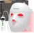 Medisana 3D Red Light Therapy for Face, 336 LEDs with 3 Modes – NIR 830nm, Red 630nm, Blue 415nm – 3D Ergonomic Silicone Design, Cordless & Rechargeable LED Face Mask, Skincare Gifts for Women