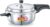 Prestige 5L Alpha Deluxe Induction Base Stainless Steel Deep Pressure Pan, 5.0-Liter, Silver