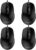 YUMQUA G222 Computer Mouse Wired 4 Pack, Bulk USB Corded Mouse, Office & Home Silent Optical Mice with 2 Adjustable DPI for Computer Laptop Desktop PC | Ergonomic Design Optical Mice Bulk, Right or Left Hand Use, Responsive Tracking, Plug & Play, Compatible with Windows and Mac