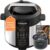 Cosori Pressure Cooker 6QT, Stainless Steel, 9-in-1 Multi Cooker, 12 Safety Features, Ceramic Coating Inner Pot, Rice, Slow Cook, Sous Vide, Saute, 1100W